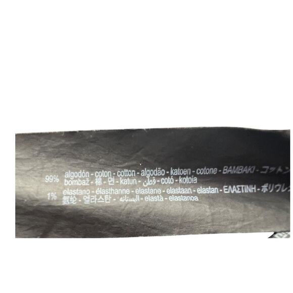 Zara Mens Jeans 32 button Fly Distressed Straight Denim - Picture 4 of 5